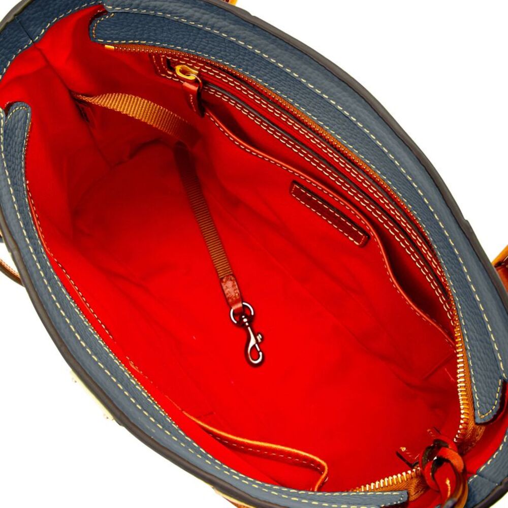 Dooney & Bourke Pebble Grain Small Lexington Bag - Slate - Picture 3 of 4